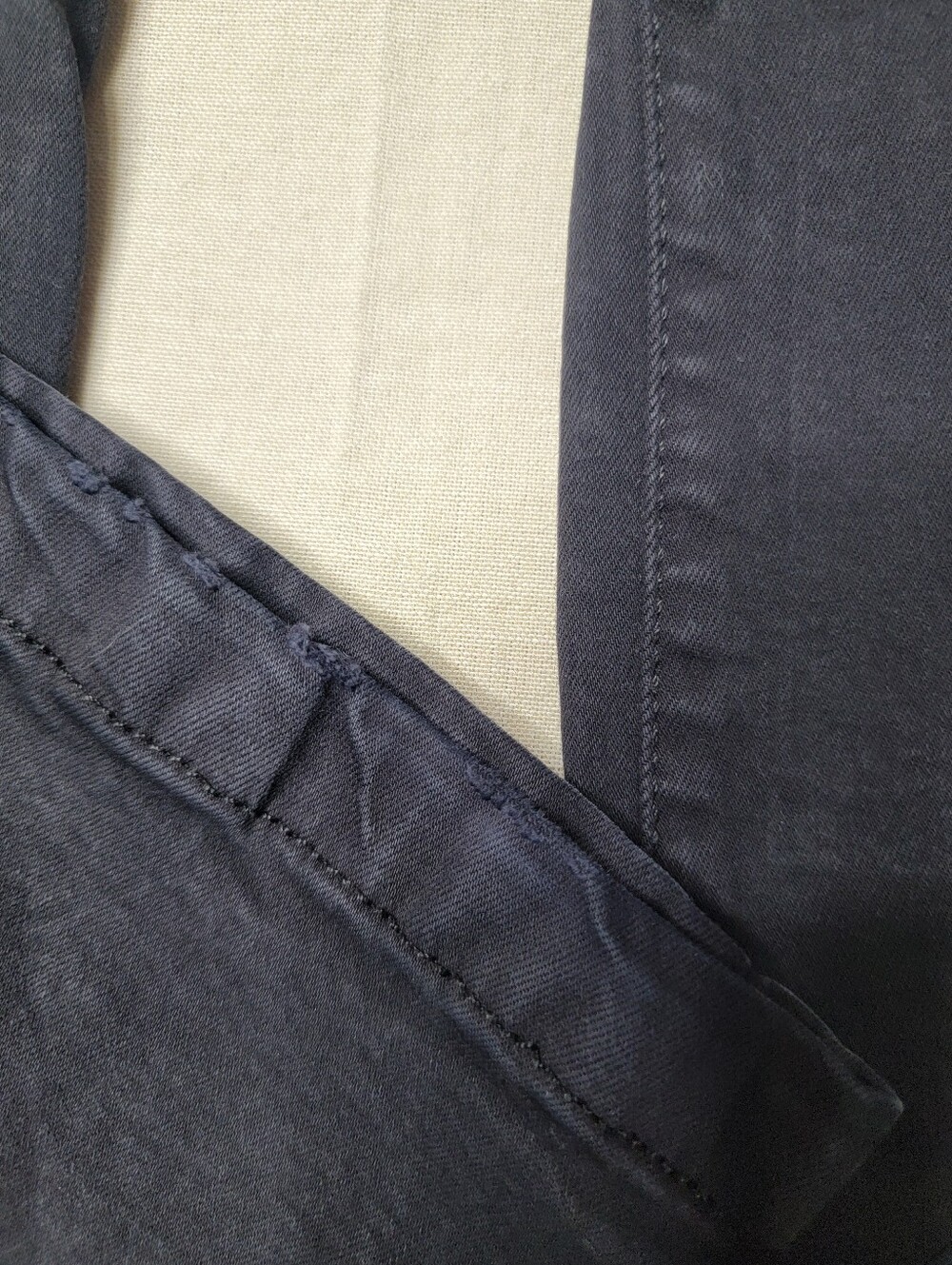 INC Denim Sculpting Fit Flare Jeans Black Size 14/32 Stretch Y2K Grunge Alt - Picture 8 of 16